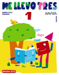 ME LLEVO TRES 1 (1º.PRIM) *COÑECEMENTO+MATEM.ESPAÑO