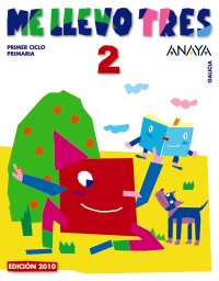 ME LLEVO TRES 2 (1º.PRIM) *COÑECEMENTO+MATEM.ESPAÑ
