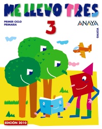 ME LLEVO TRES 3 (1º.PRIM) *COÑECEMENTO+MATEM.ESPAÑO