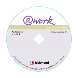 @work 3 intermediate workbook+cd audio