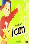 (08).I CAN 3.(5 AÑOS) ST+STICKERS+CD