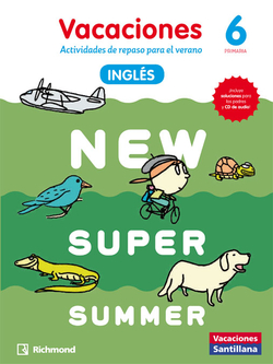NEW SUPER SUMMER 6º primaria book + audio