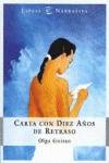 Carta con 10 años de retraso