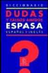Diccionario Espasa de dudas y falsos amigos del inglés