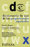 Diccionario de uso de las preposiciones españolas