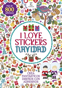 I love stickers navidad