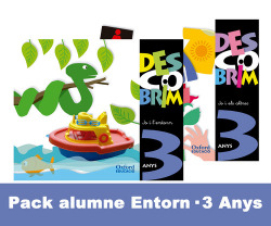 Descobrim 3 años Conocimiento del medio ambiente Pack Libro