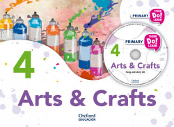 Think Do Learn Arts 4th Primary Students Book + CD Pack Madr
