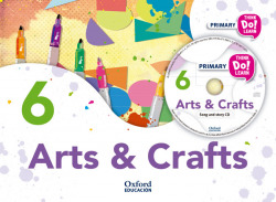Think Do Learn Arts 6th Primary Students Book + CD Pack Madr