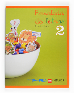 LECTURAS 2ºPRIM. ENSALADA DE LETRAS TRAMPOLIN