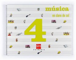 MUSICA 4ºPRIM. EN CLAVE DE SOL