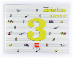 CUAD.MUSICA 3ºPRIM. EN CLAVE DE SOL