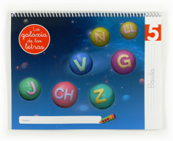 LECTOESCRITURA PAUTA 5 AÑOS NIVEL 5 GALAXIA DE LAS LETRAS