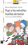 Pupi y las extrañas huellas de betún