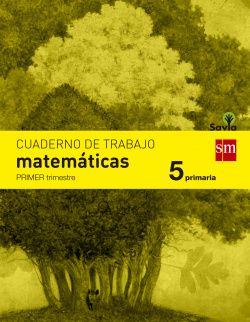 cuad.matematicas 1 (5º.prim) *savia*
