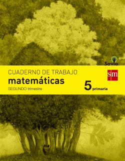 cuad.matematicas 2 (5º.prim) *savia*