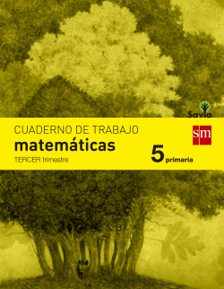 cuad.matematicas 3 (5º.prim) *savia*