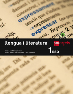 Llengua literatura 1R ESO Saba