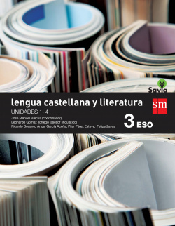 Lengua y literatura 3º Eso. trimestres *Murcia*