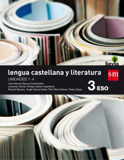 lengua y literatura castellana 3º eso savia 2016