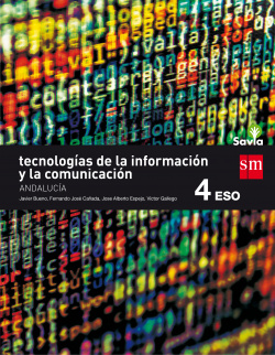 Tecnologia 4ºeso información y comunicación andalucia 2017