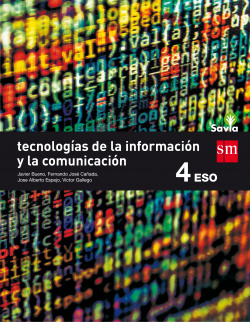 Tecnología información y comunicación 4º.eso savia 2016