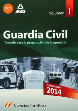 GUARDIA CIVIL CIENCIAS JURIDICAS TEMARIO