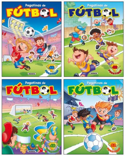 Pegatinas de fútbol (4 Títulos)