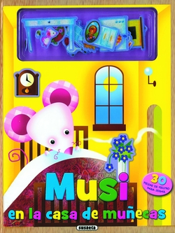 Musi en la casa de muñecas (Escenarios de fieltro)