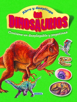 Abre y despliega los dinosaurios