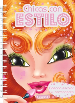 Agenda escolar permanente chicas con estilo