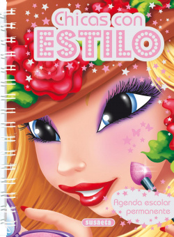 Agenda escolar permanente chicas con estilo