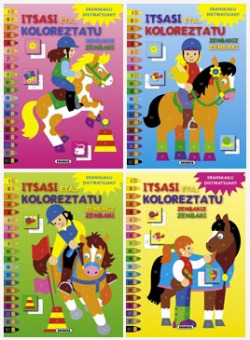 Itsasi eta koloreztatu zenbaki