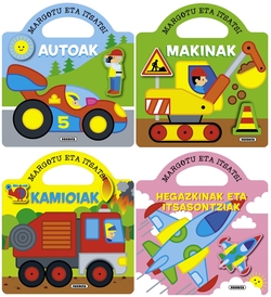 Margotu eta itsatsi (4 titulu)