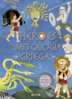 HÈROES DE LA MITOLOGÍA GRIEGA CON PEGATINAS