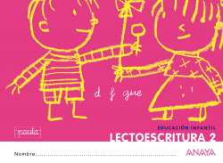 LECTOESCRITURA 2.PAUTA (!QUE IDEA!).4 AÑOS