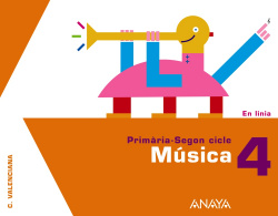 MUSICA 4 "EN LINEA" (VAL/GUS/12) - PRIMARIA