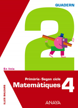 QUAD.MATEMATIQUES 2-4T.PRIM.(EN LINIA)
