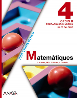 MATEMATIQUES 4T.ESO.(OPCIO B).(TRIMESTRAL)