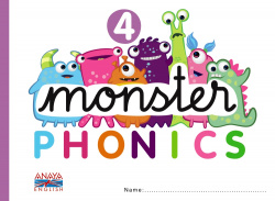 monster phonics 4.(5 años).ingles audio infantil