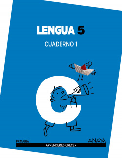 Cuaderno lengua 1 5ºprimaria. Aprender es crecer