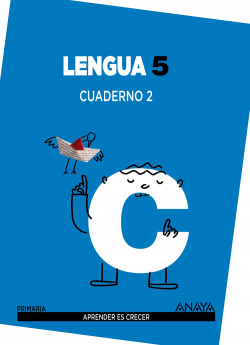 Cuaderno lengua 2 5ºprimaria. Aprender es crecer