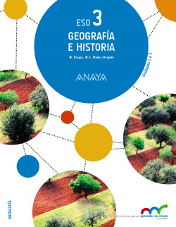 Geografía e historia 3ºeso. Trimestral. Andalucía. Aprender es crecer en conexión