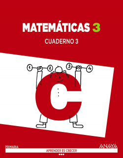 Cuaderno matemáticas 3-3ºprimaria. Aprender es crecer. Galicia