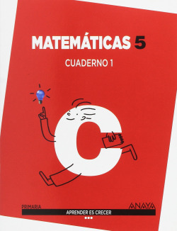 Cuaderno matemáticas 1-5ºprimaria. Aprender es crecer. Galicia