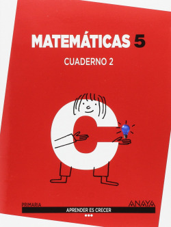 Cuaderno matemáticas 2-5ºprimaria. Aprender es crecer.Galicia