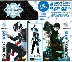 Pack Blue Exorcist, 1+2