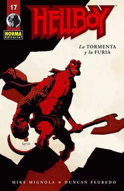 Hellboy, 17 rústica Tormenta Y Furia