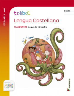 Cuaderno Lengua 2-1º.Prim.(Trebol*Pauta*) Globalizado
