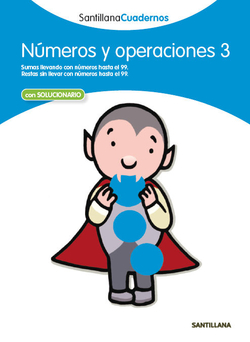 Números y operaciones, Educación Primaria. Cuaderno 3